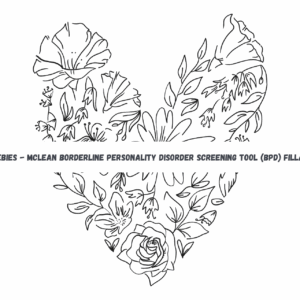 McLean Borderline Personality Disorder screening tool (BPD) Fillable