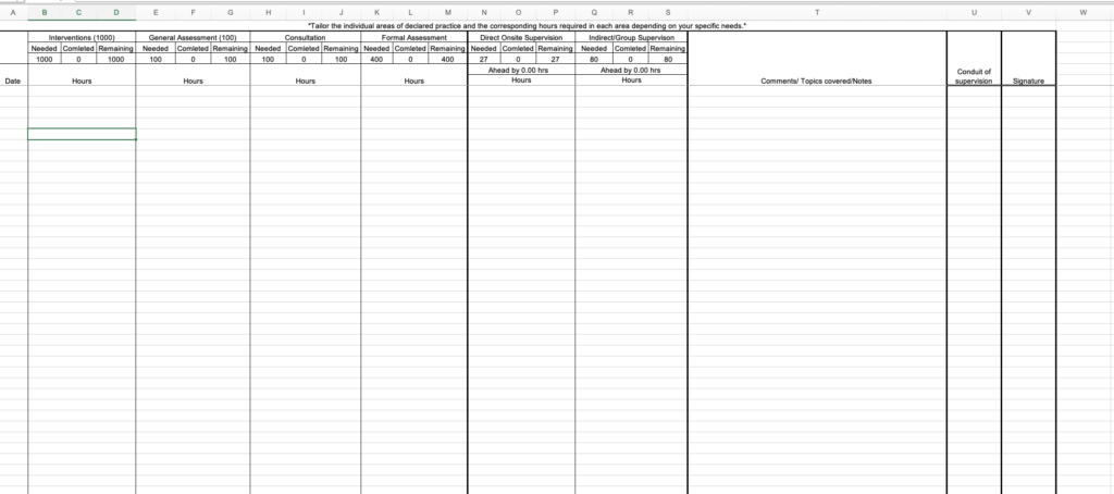 Blank copy Provisional Hours Tracker