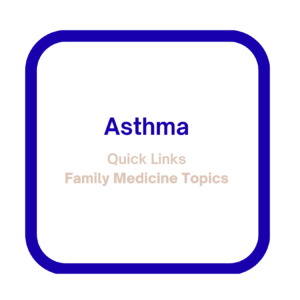 Quick Links - Asthma